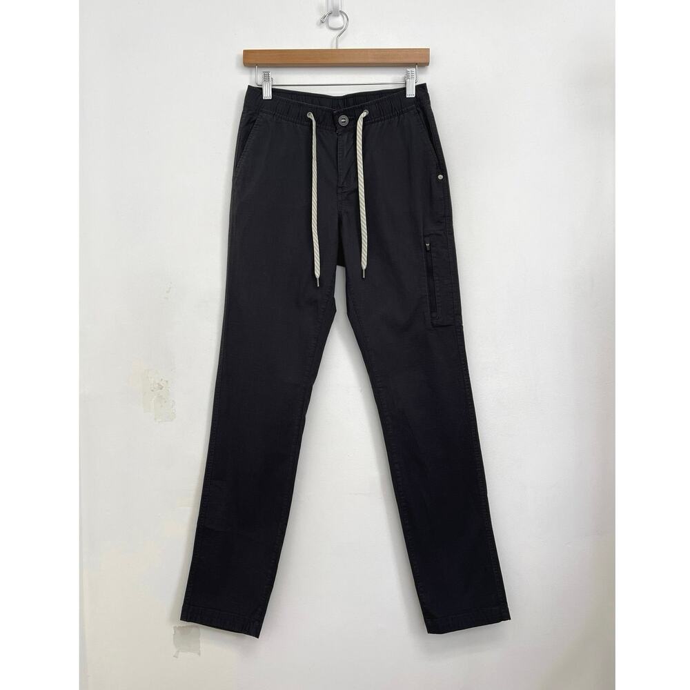 Vuori Women’s Ripstop Drawcord Pants Charcoal Organic Cotton Stretch Hiking XS